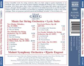 CD Edvard Grieg: Music For String Orchestra: From Holberg's Time, Lyric Suite 427957