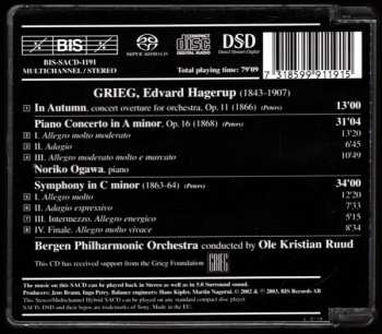 SACD Edvard Grieg: In Autumn; Piano Concerto; Symphony In C Minor 484905