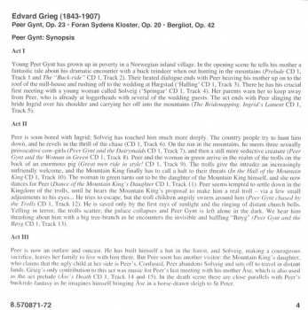 2CD Edvard Grieg: Peer Gynt (Complete Incidental Music) 321633