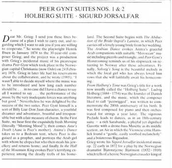 CD Edvard Grieg: Peer-Gynt-Suiten No. 1 & 2 / Aus Holbergs Zeit / Sigurd Jorsalfar 44688