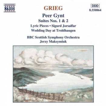 CD Edvard Grieg: Peer Gynt Suites Nos. 1 & 2 • Lyric Pieces • Sigurd Jorsalfar • Wedding Day At Troldhaugen   428725