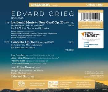 SACD Edvard Grieg: Piano Concerto; Incidental Music To 'Peer Gynt' 179356