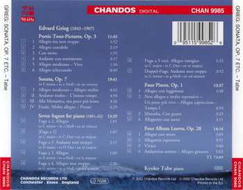 CD Edvard Grieg: Poetic Tone-Pictures Op. 3; Four Album Leaves, Op. 28; Four Pieces, Op.1; Sonata, Op. 7; Seven Figures 320429