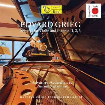 2LP Edvard Grieg: Sonatas for Violin and Piano No.1, 2, 3 CLR | LTD 488028