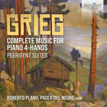 Album Edvard Grieg: Sämtliche Werke Für Klavier 4-händig