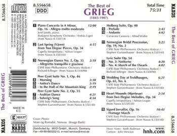 CD Edvard Grieg: The Best Of Grieg 520994