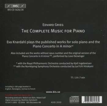 12CD/Box Set Edvard Grieg: The Complete Music For Piano 191784