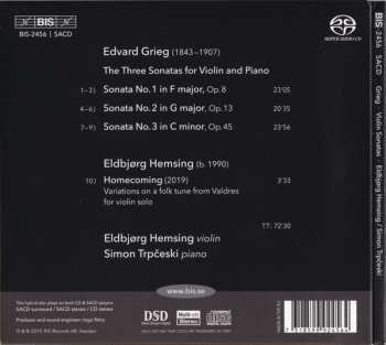 SACD Edvard Grieg: The Violin Sonatas 298578
