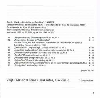 SACD Edvard Grieg: Werke Für Klavierduo · Works For Piano Duo – Vol. 1 429737