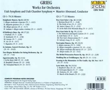 CD Edvard Grieg: Works For Orchestra 237020