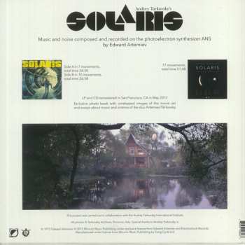 LP/CD/Box Set Эдуард Артемьев: Solaris. Sound And Vision LTD 445351