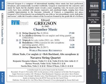 CD Edward Gregson: Chamber Music 293226