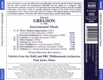 CD Edward Gregson: Instrumental Music 119408