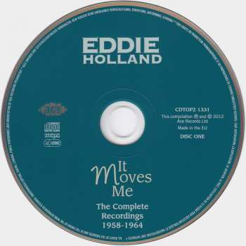 2CD Edward Holland, Jr.: It Moves Me - The Complete Recordings 1958-1964 335772