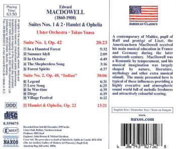 CD Edward MacDowell: Suites Nos. 1 and 2 / Hamlet and Ophelia 327893