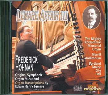 Album Edwin Henry Lemare: Orgelsymphonie G-moll Op.35