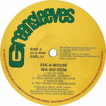 LP Eek-A-Mouse: Wa-Do-Dem 64799