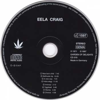 CD Eela Craig: Eela Craig 146775
