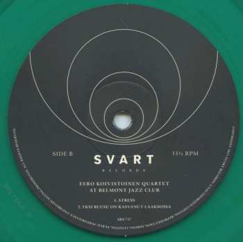 LP Eero Koivistoinen Quartet: At Belmont Jazz Club CLR | LTD
