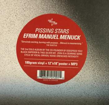 LP Efrim Menuck: Pissing Stars 431971