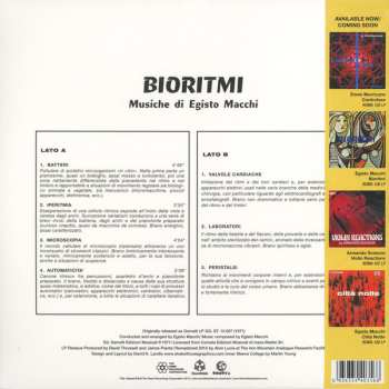 LP Egisto Macchi: Bioritmi DLX | LTD 501188