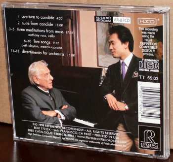 CD Eiji Oue: Bernstein: Suite From Candide, Five Songs, Three Meditations From Mass, Divertimento 122021