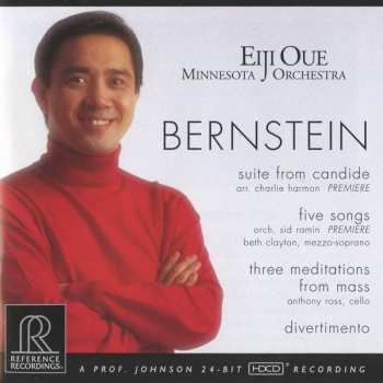 Eiji Oue: Bernstein: Suite From Candide, Five Songs, Three Meditations From Mass, Divertimento
