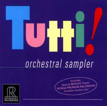 Album Eiji Oue: Tutti! Orchestral Sampler