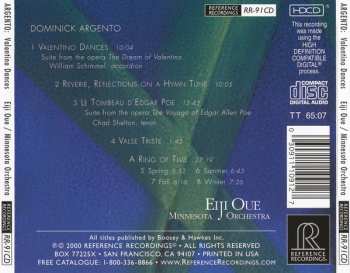 CD Eiji Oue: Valentino Dances The Music Of Dominick Argento 315166