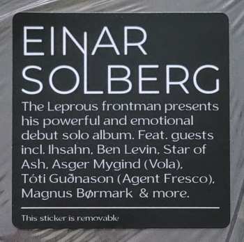 2LP Einar Solberg: 16 LTD | CLR 462245