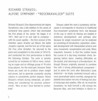 CD Richard Strauss: Eine Alpensinfonie • Rosenkavalier-Suite 1840