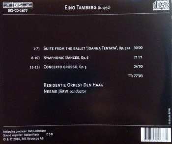 CD Eino Tamberg: Joanna Tentata / Symphonic Dances / Concerto Grosso 449501