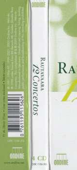 4CD/Box Set Einojuhani Rautavaara: 12 Concertos 147075