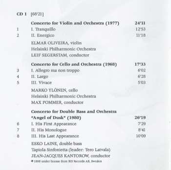 4CD/Box Set Einojuhani Rautavaara: 12 Concertos 147075