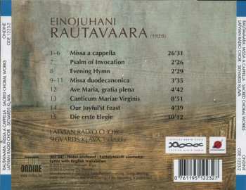 CD Einojuhani Rautavaara: Missa a cappella - Sacred Choral Works 154418