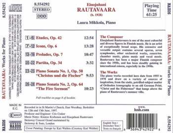 CD Einojuhani Rautavaara: Works For Piano 244267