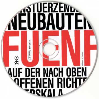 CD Einstürzende Neubauten: Fuenf Auf Der Nach Oben Offenen Richterskala DIGI 13570