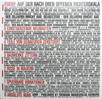 LP Einstürzende Neubauten: Fuenf Auf Der Nach Oben Offenen Richterskala 13608