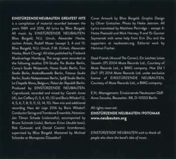 CD Einstürzende Neubauten: Greatest Hits 14884