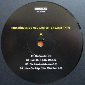 2LP Einstürzende Neubauten: Greatest Hits 14926