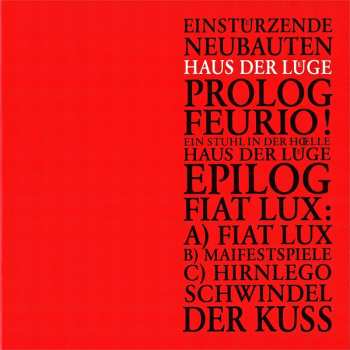 CD Einstürzende Neubauten: Haus Der Lüge DIGI 15478