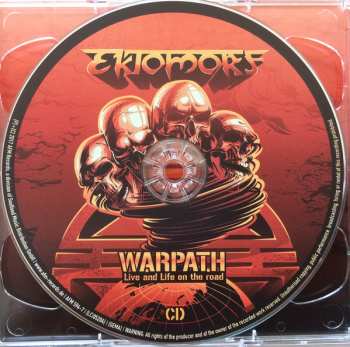 CD/DVD Ektomorf: Warpath (Live and Life On The Road) 39579