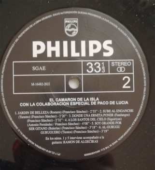 LP El Camarón De La Isla: El Camaron De La Isla Con La Colaboracion Especial De Paco De Lucia 370832