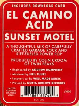 LP El Camino Acid: Sunset Motel CLR | LTD 489793