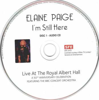 CD/DVD Elaine Paige: I'm Still Here: Live At The Royal Albert Hall 294847