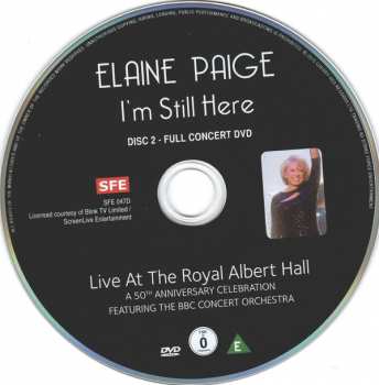 CD/DVD Elaine Paige: I'm Still Here: Live At The Royal Albert Hall 294847