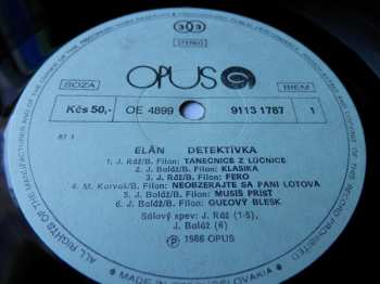 LP Elán: Detektívka 111506
