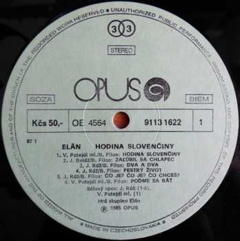 LP Elán: Hodina Slovenčiny 232198