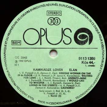 LP Elán: Kamikadze Lover 42963