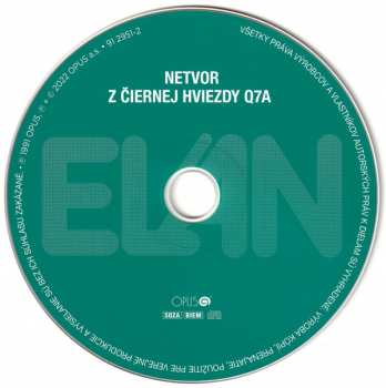 CD Elán: Netvor Z Čiernej Hviezdy Q 7/A 392381